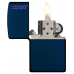 ISQUEIRO ZIPPO LOGO NAVY MATTE